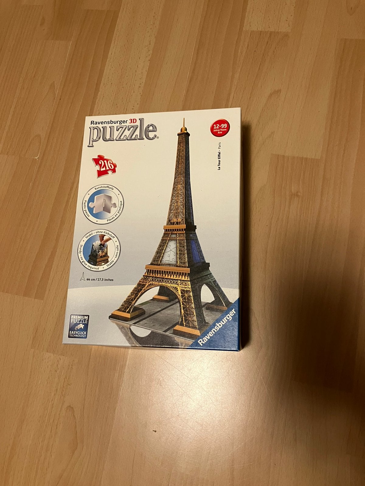 3D puzzel van de eifeltoren, Hobby & Loisirs créatifs, Sport cérébral & Puzzles, Enlèvement ou Envoi, Moins de 500 pièces, Comme neuf