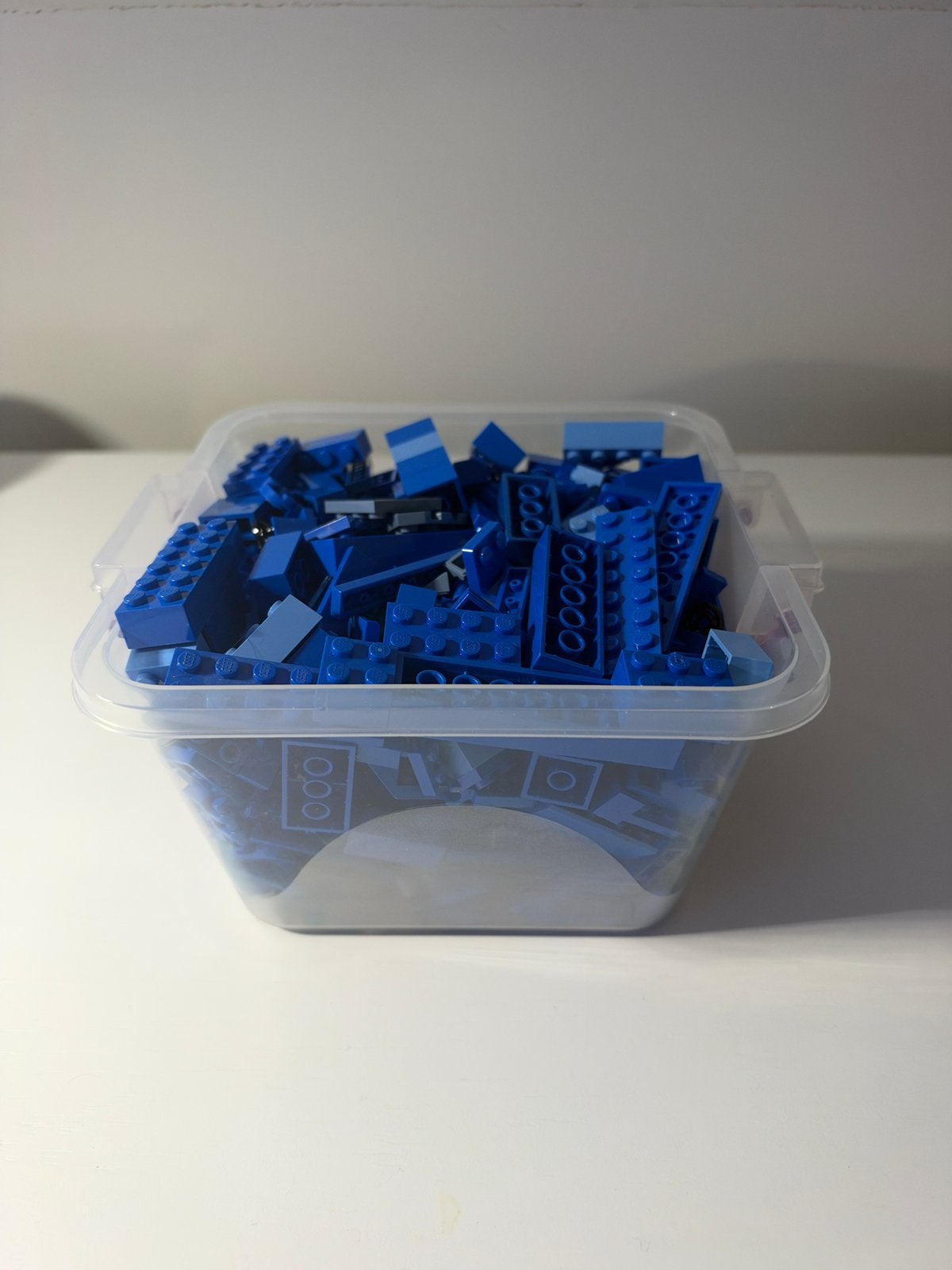 Lego Bulk - Plus de 250 blocs de construction bleus, Lego, Comme neuf, Briques en vrac, Plusieurs sets