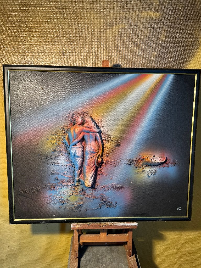 Schilderij 3D, Ophalen