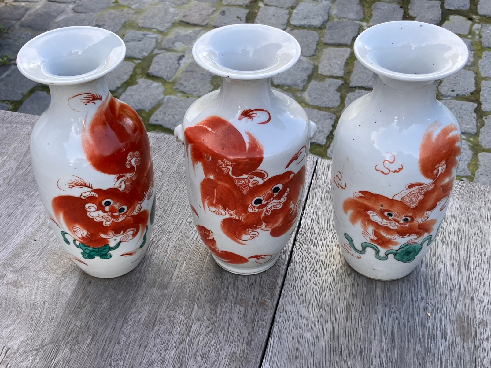 antieke vazen in Chinees porselein, Enlèvement ou Envoi