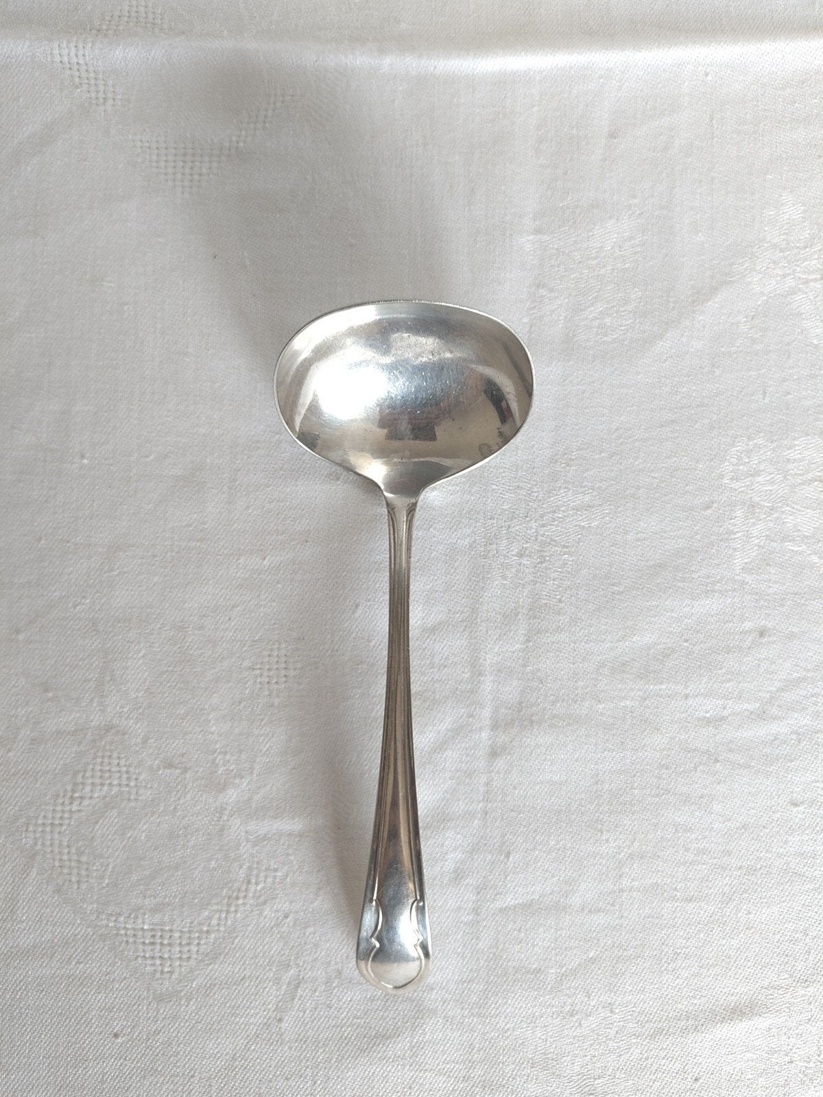 Ancienne Cuillère à Sauce / Crème – Potter Sheffield, Enlèvement ou Envoi