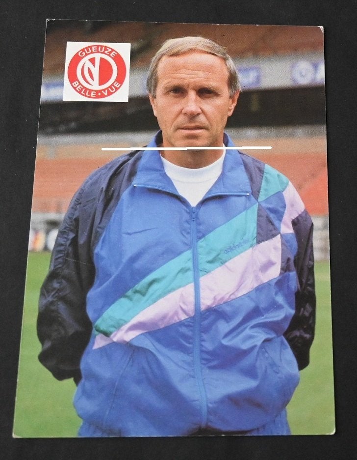 RSC Anderlecht Adidas Gueuze Belle Vue Jean Dockx, Verzenden, Gebruikt, Spelerskaart