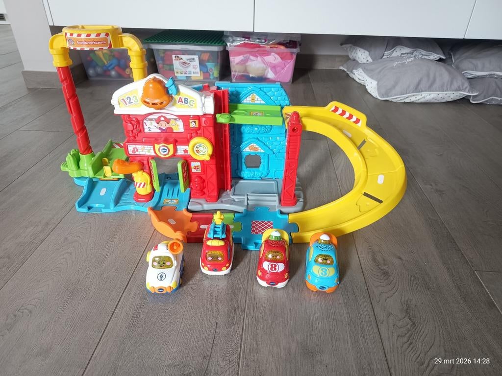 VTech tut tut auto, Ophalen