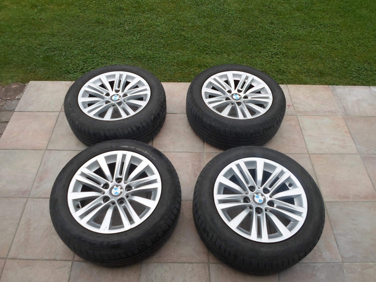 Jantes BMW avec pneus, Autos : Pièces & Accessoires, Pneus & Jantes, Enlèvement, Pneus été, Pneu(s)