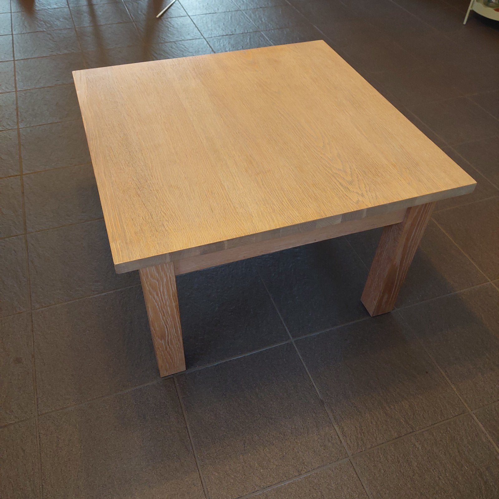 fineer eiken salontafel 70 x 70 x 45 cm, Ophalen