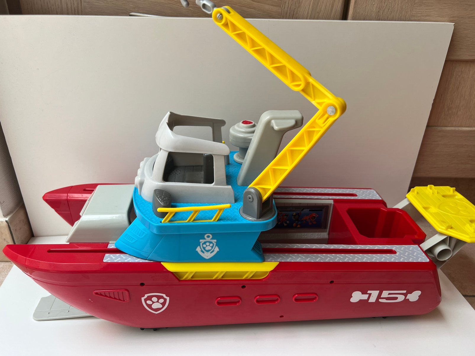 Paw Patrol boot, Ophalen, Zo goed als nieuw