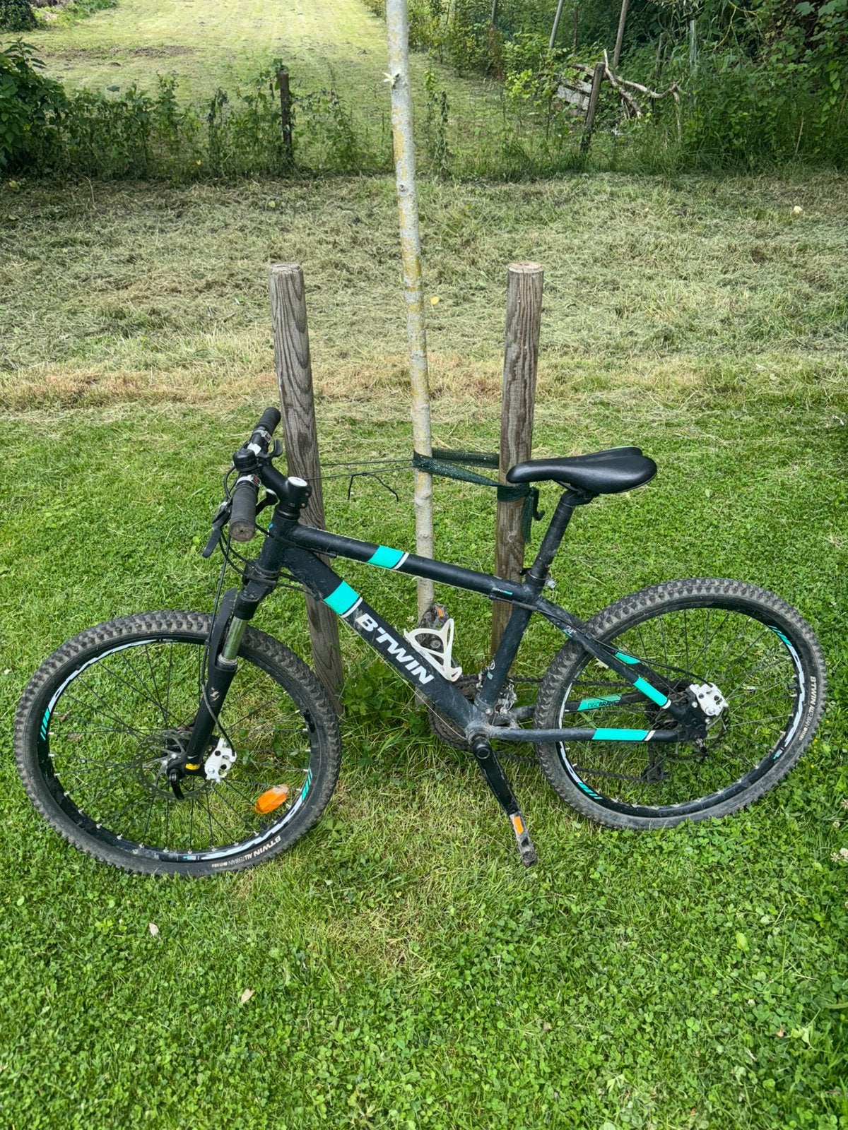 Groene mountainbike voor kinderen, Fietsen en Brommers, Fietsen | Mountainbikes en ATB, 57 cm of meer, Hardtail, Heren, Zo goed als nieuw