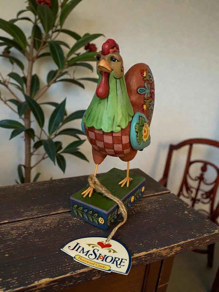 Nieuwe figuur van Jim Shore Heartwood Creek Home To Roost, Ophalen of Verzenden, Nieuw, Dier