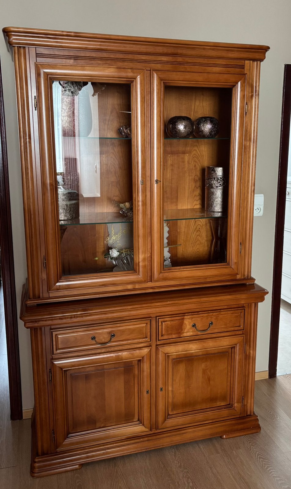 Meubles vitrine, meuble TV, table basse et tables d’appoint, Maison & Meubles, Enlèvement, Utilisé, Classique, Bois