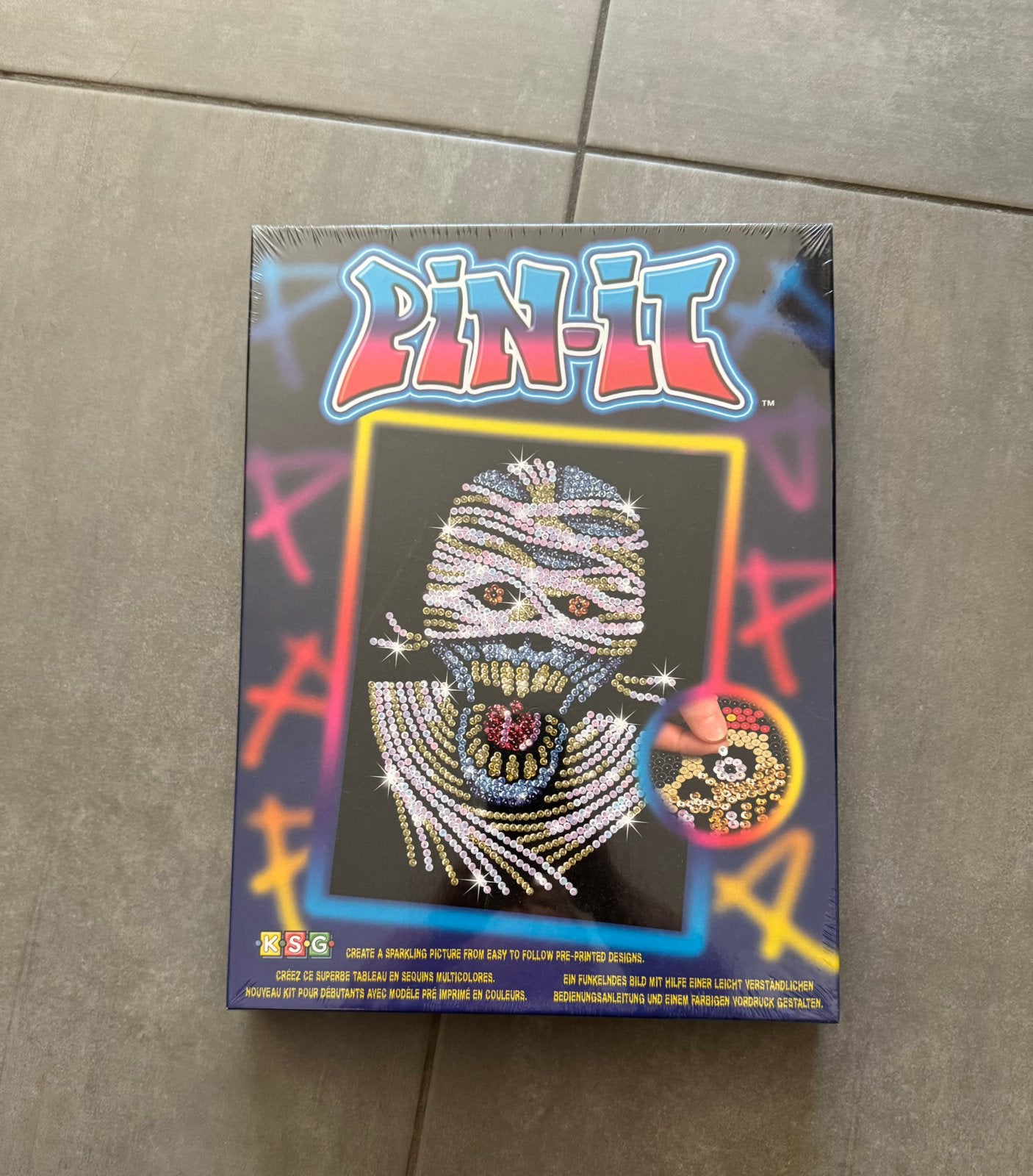 Mummie pailetten steken, Neuf, Fantasie, Multicolore, Bricolage