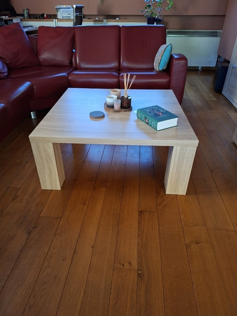 Salontafel, Ophalen, Gebruikt, 50 tot 100 cm, Vierkant