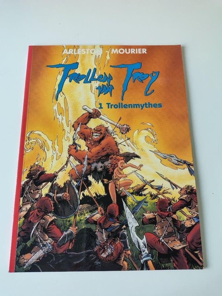 Trollen van Troy - stripverhaal - 1 Trollenmythes, Boeken, Eén stripboek, Ophalen of Verzenden, Zo goed als nieuw