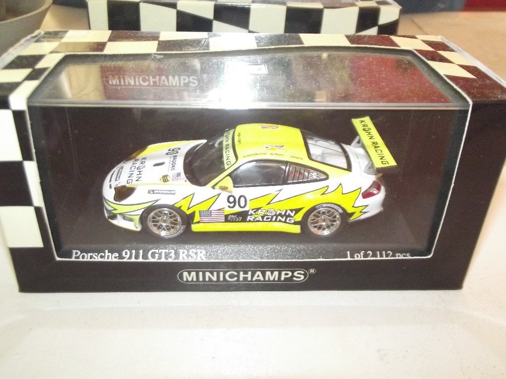 Porsche 911 GT3 RSR - 24h Le Mans 2006, Hobby en Vrije tijd, Modelauto's | 1:43, Ophalen of Verzenden, Zo goed als nieuw, Auto