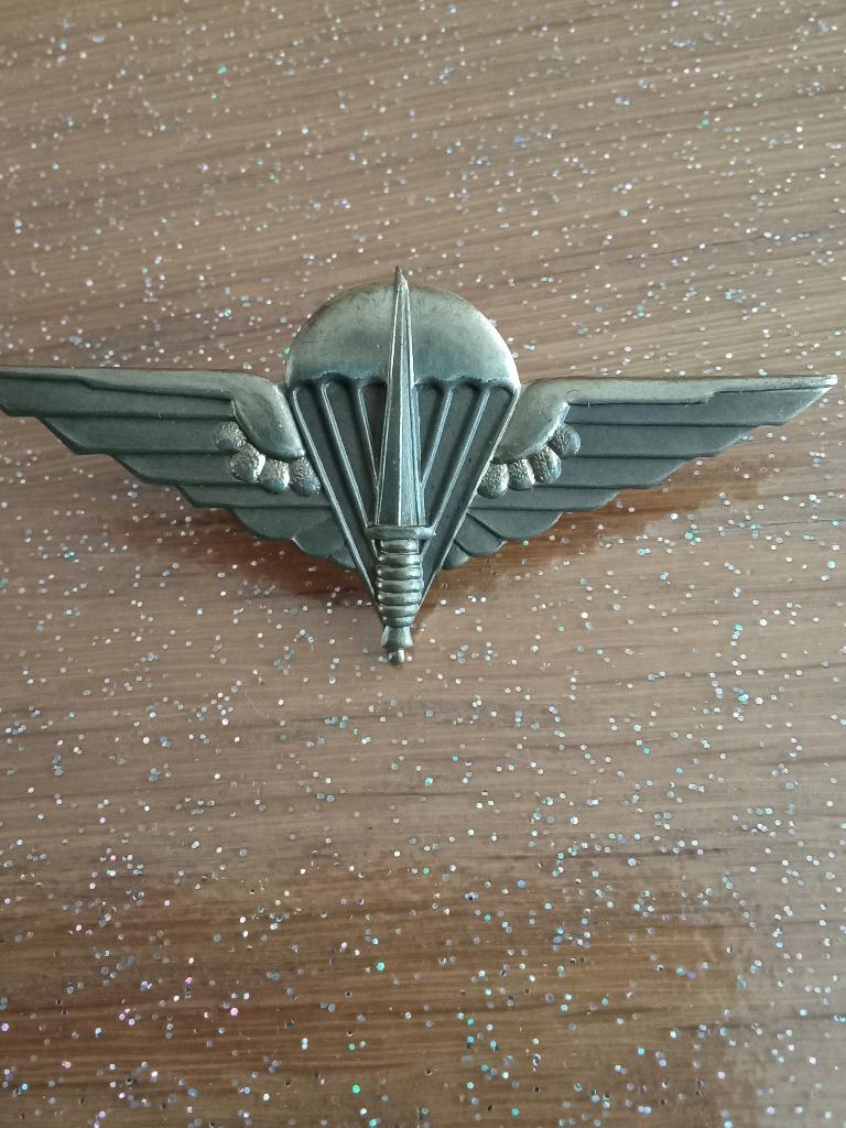 Insigne de béret para commando ancien de 1990, Collections, Envoi