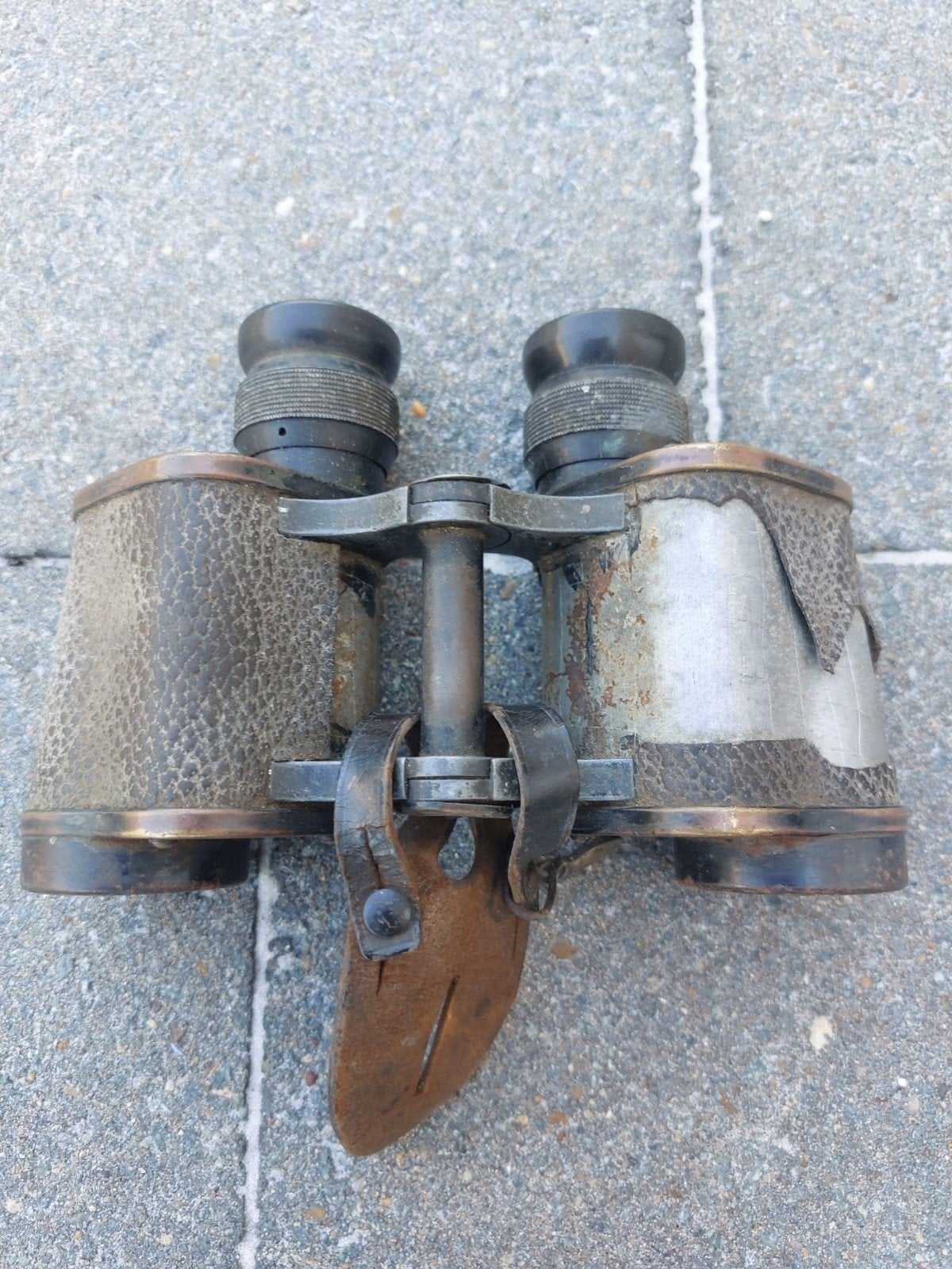 Duitse WO2 Dienstglas verrekijker, Verzamelen, Ophalen of Verzenden, Landmacht, Overige typen