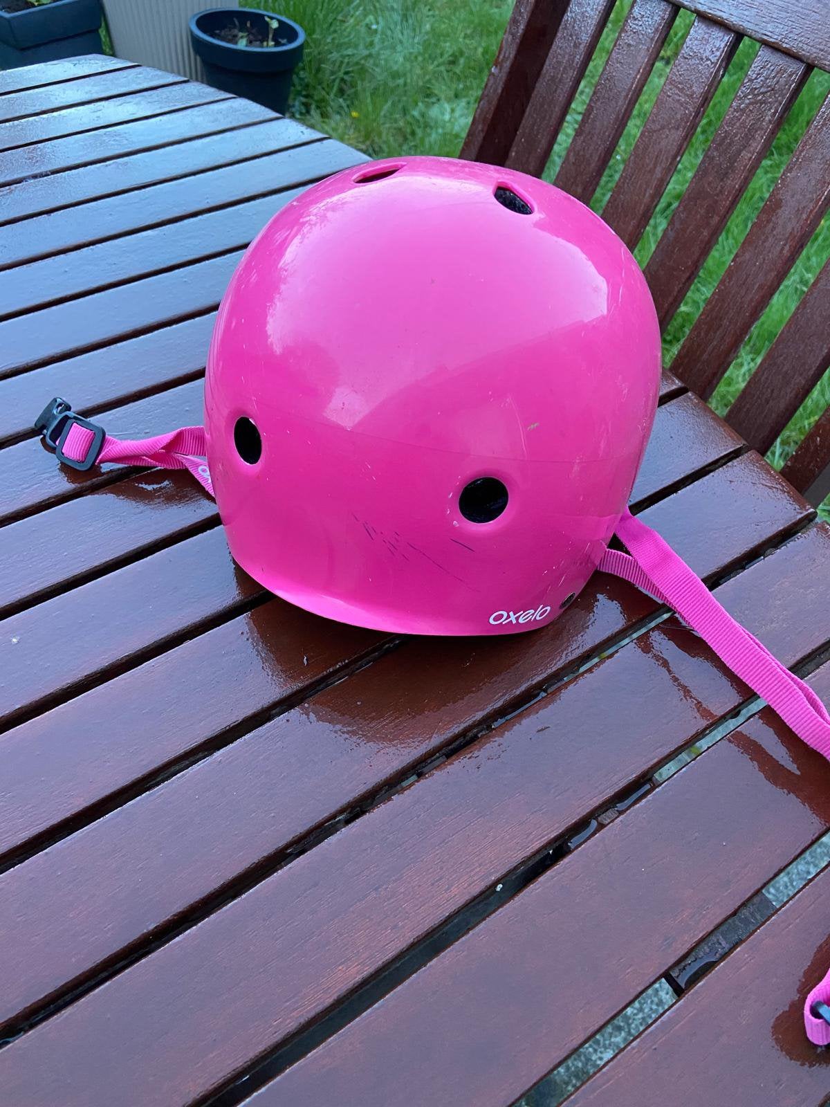 Mooie roze fiets helm te koop, Ophalen, Zo goed als nieuw