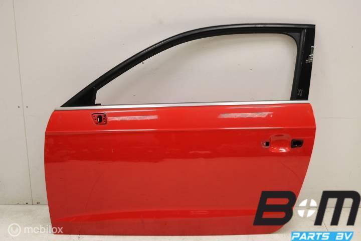 Portier links Audi A3 8V 3drs LZ3M 8V3831051B, Gebruikt