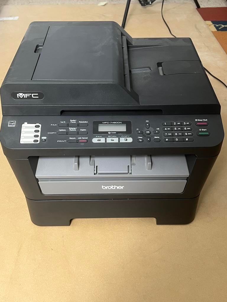 Brother MFC-7460DN laserprinter, Computers en Software, Printers, Ophalen, Zo goed als nieuw, Laserprinter, Printer