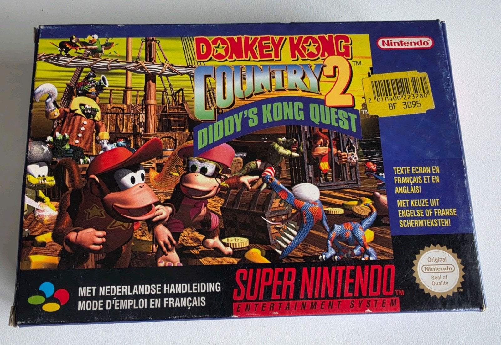 Donkey Kong country 2 super nintendo snes, Ophalen of Verzenden