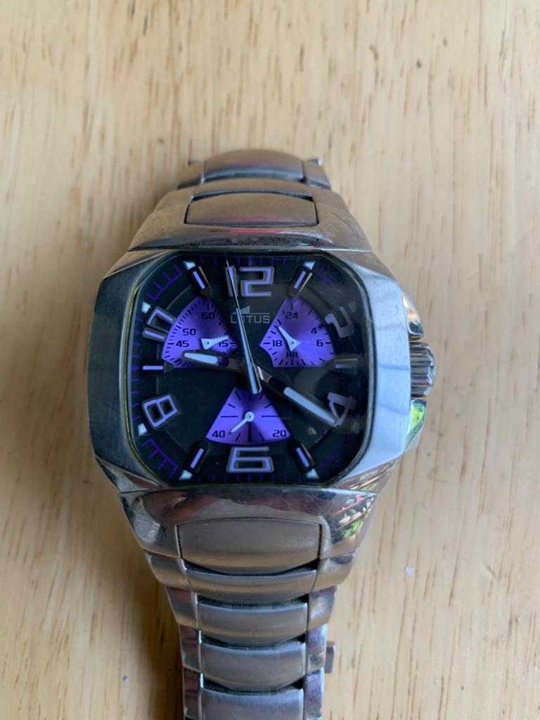 Lotus herenhorloge, Ophalen