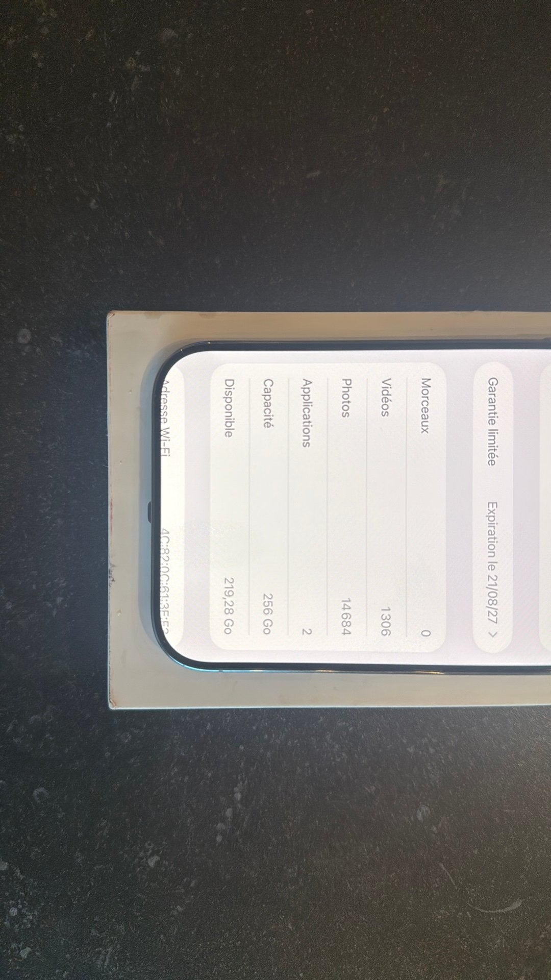 iPhone Air 256 gb - 1 JOUR, Télécoms, Téléphonie mobile | Apple iPhone, Enlèvement, Comme neuf, 256 GB