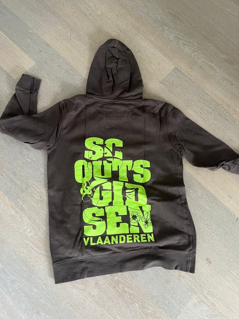 Scouts hoodie medium, Vêtements | Femmes, Pulls & Gilets, Enlèvement, Comme neuf, Taille 38/40 (M), Brun