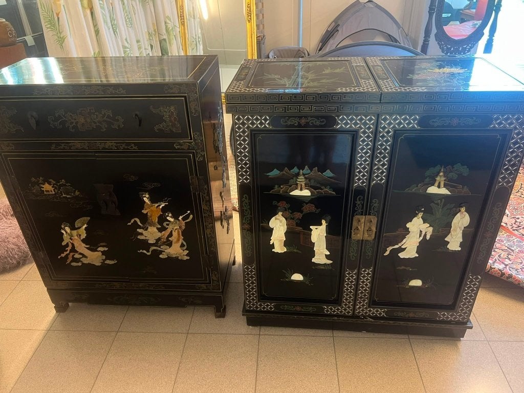 4 chinese kasten, Antiek en Kunst, Antiek | Meubels | Kasten, Ophalen
