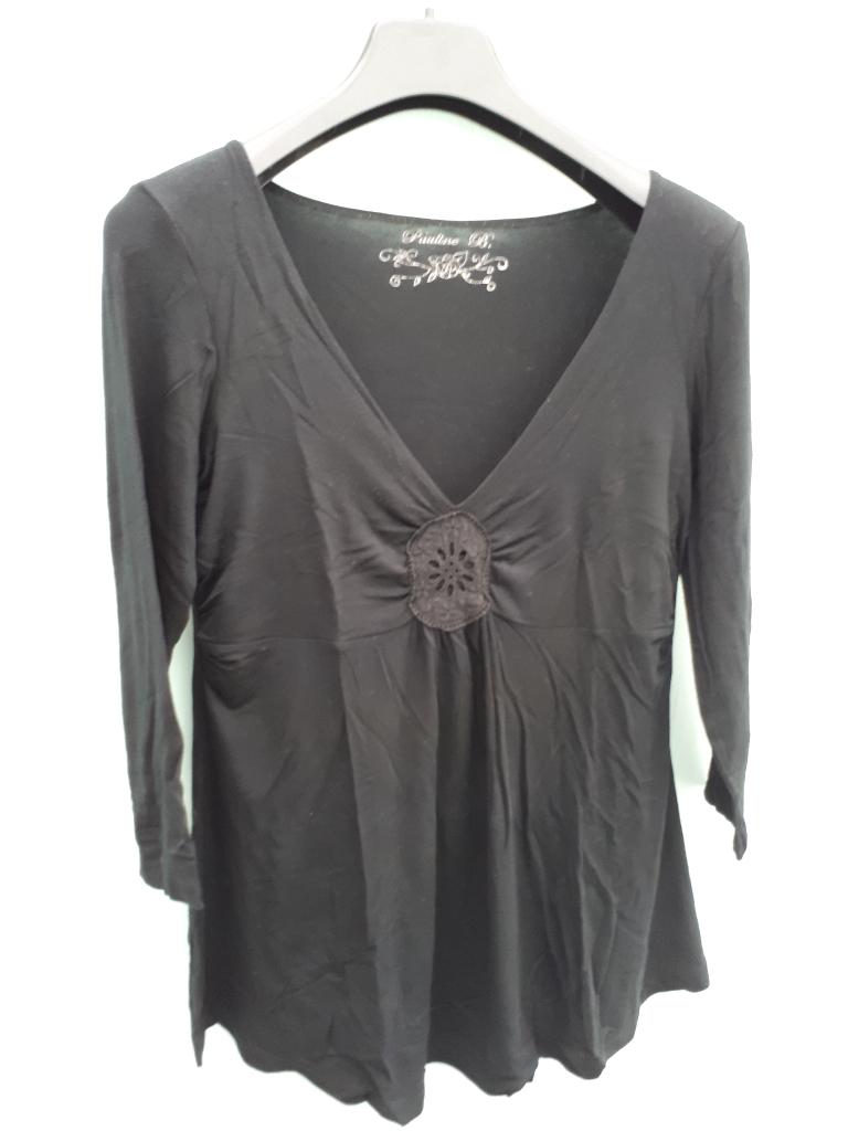 T-shirt zwart taille M - Pauline B - heel zacht materiaal, Ophalen, Zwart