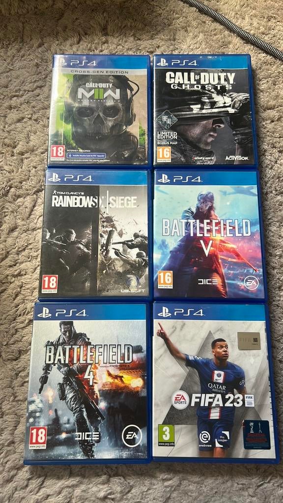 ps4 games, Ophalen, Zo goed als nieuw