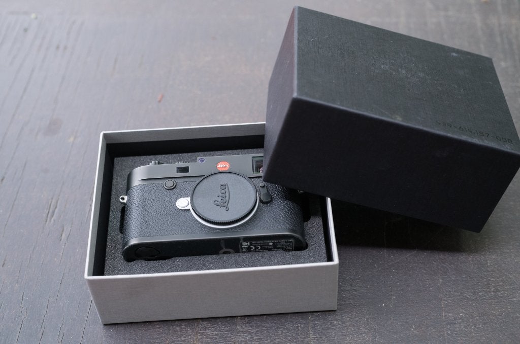 Leica M10 + Visoflex, Audio, Tv en Foto, Ophalen, Handmatige focus, Draagriem, Leica