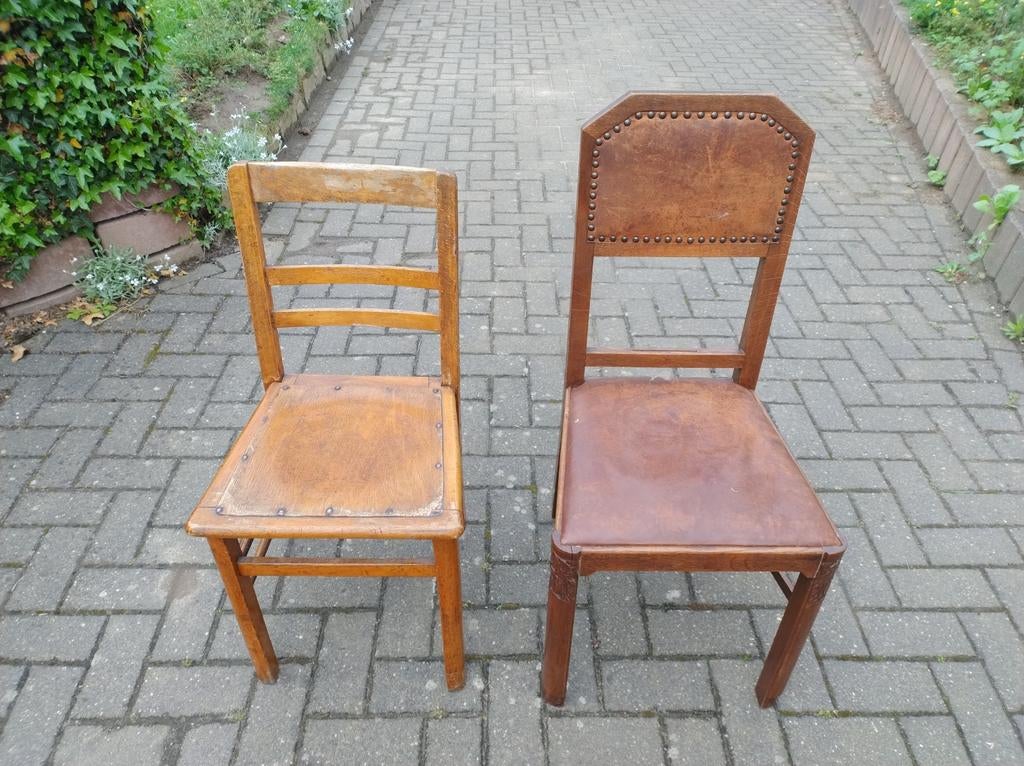 Twee vintage stoelen gratis, Ophalen