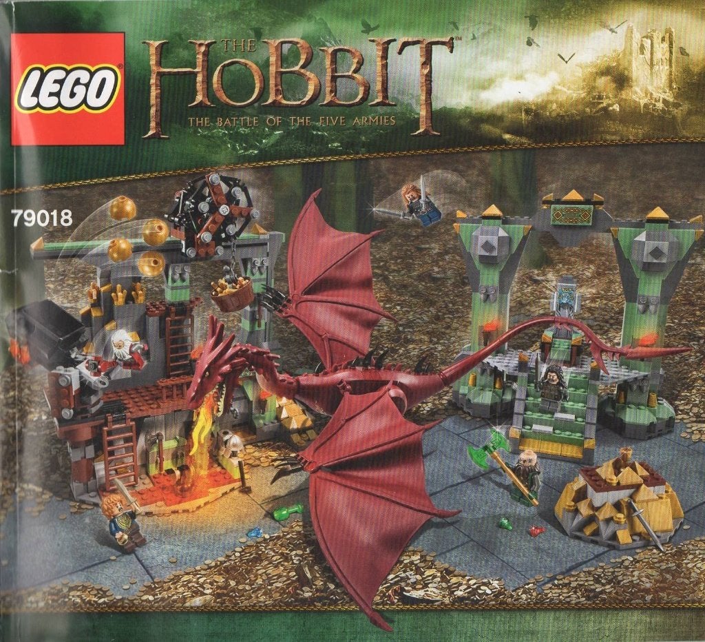 Lego the hobbit 79018 the lonely mountain, Overige thema's, Lego, Ophalen of Verzenden, Zo goed als nieuw