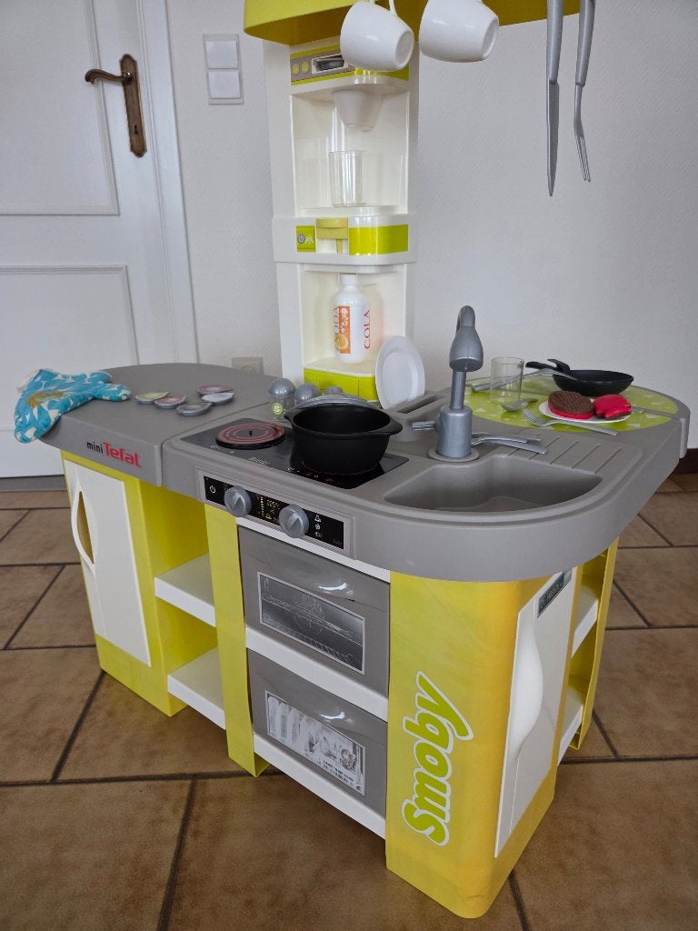speelkeuken smoby + accessoires, Ophalen, Gebruikt, Kunststof, Speelkeuken