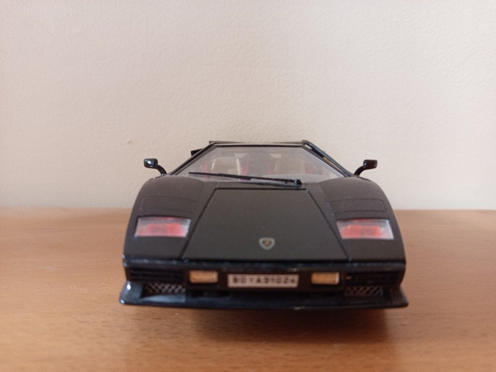 Lamborghini Countach 1988, Hobby & Loisirs créatifs, Voitures miniatures | 1:18, Enlèvement, Comme neuf, Voiture, Burago