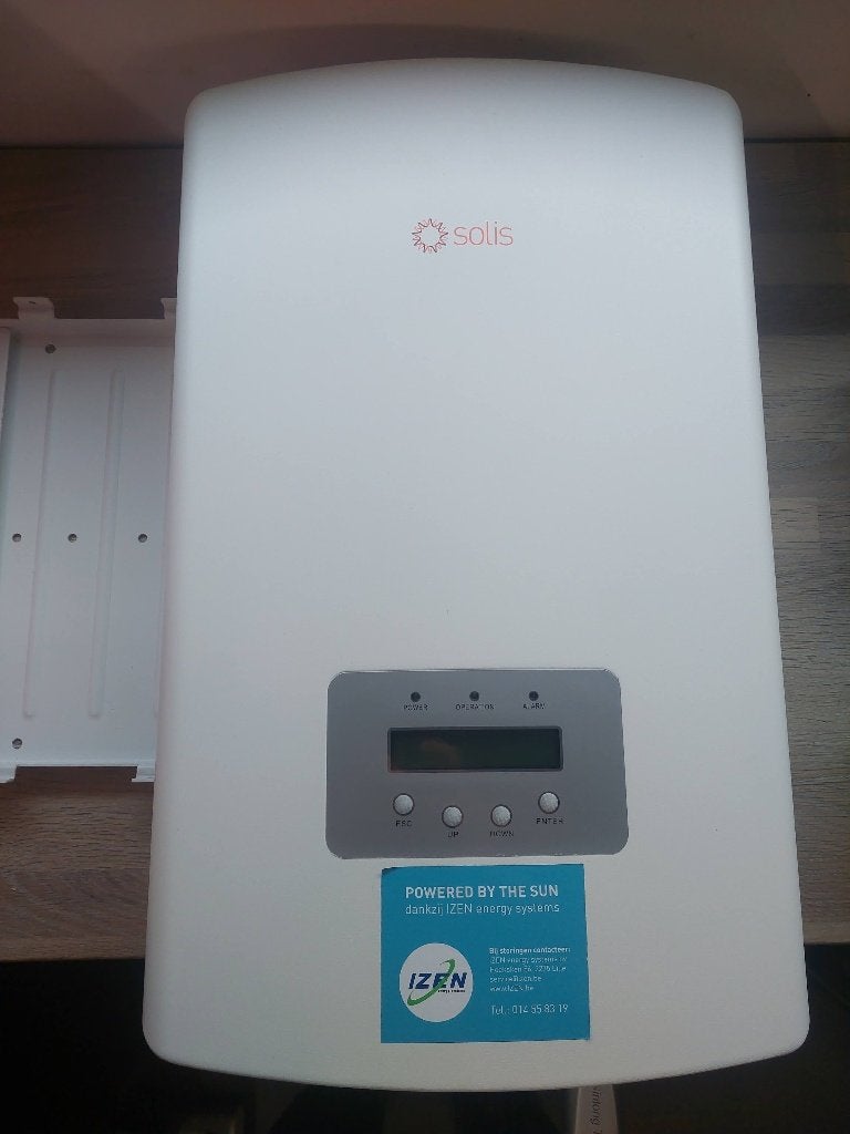 Solis omvormer 4k 2G, Ophalen, Gebruikt, Overige typen, 200 wattpiek of meer