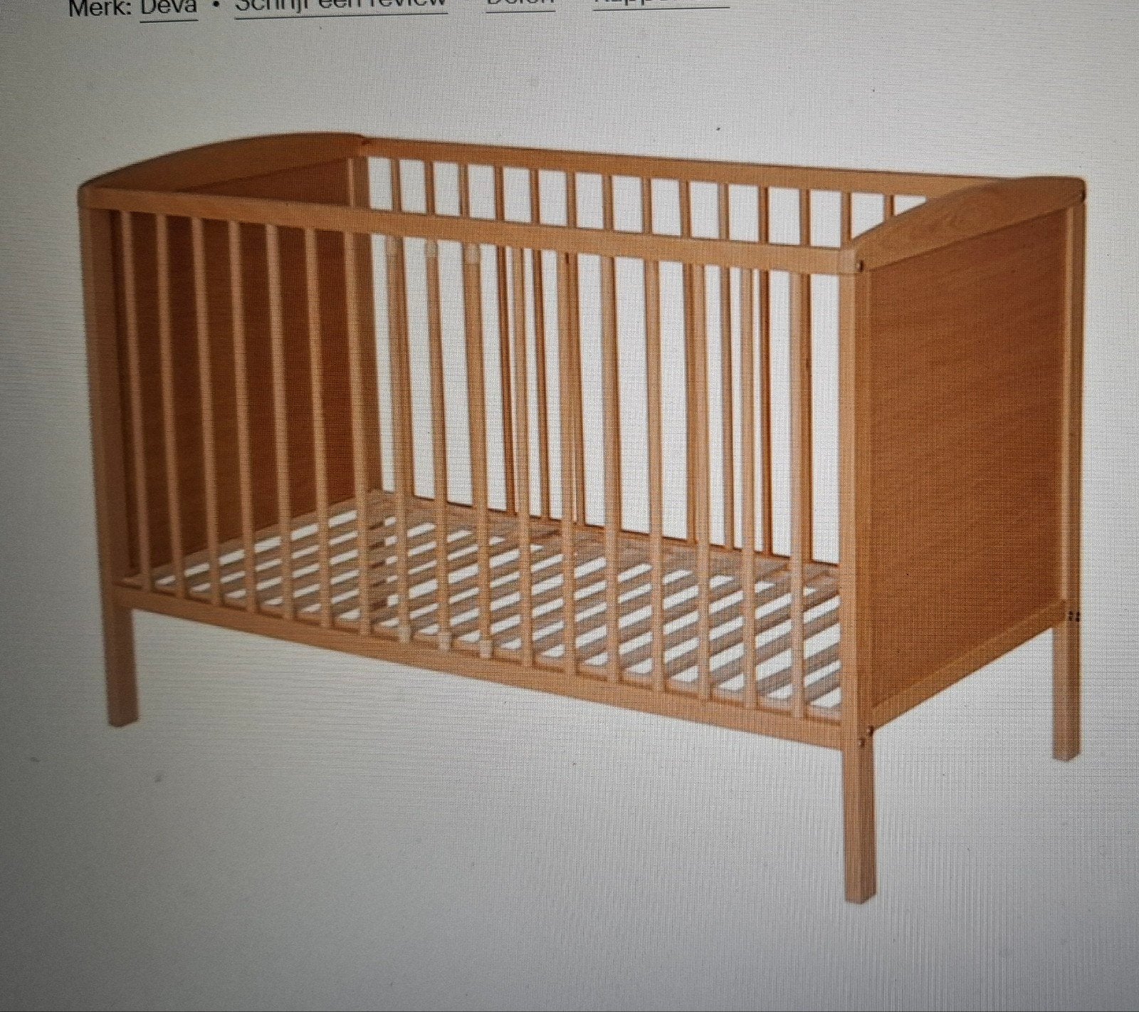 Babybedje met matras., Ophalen