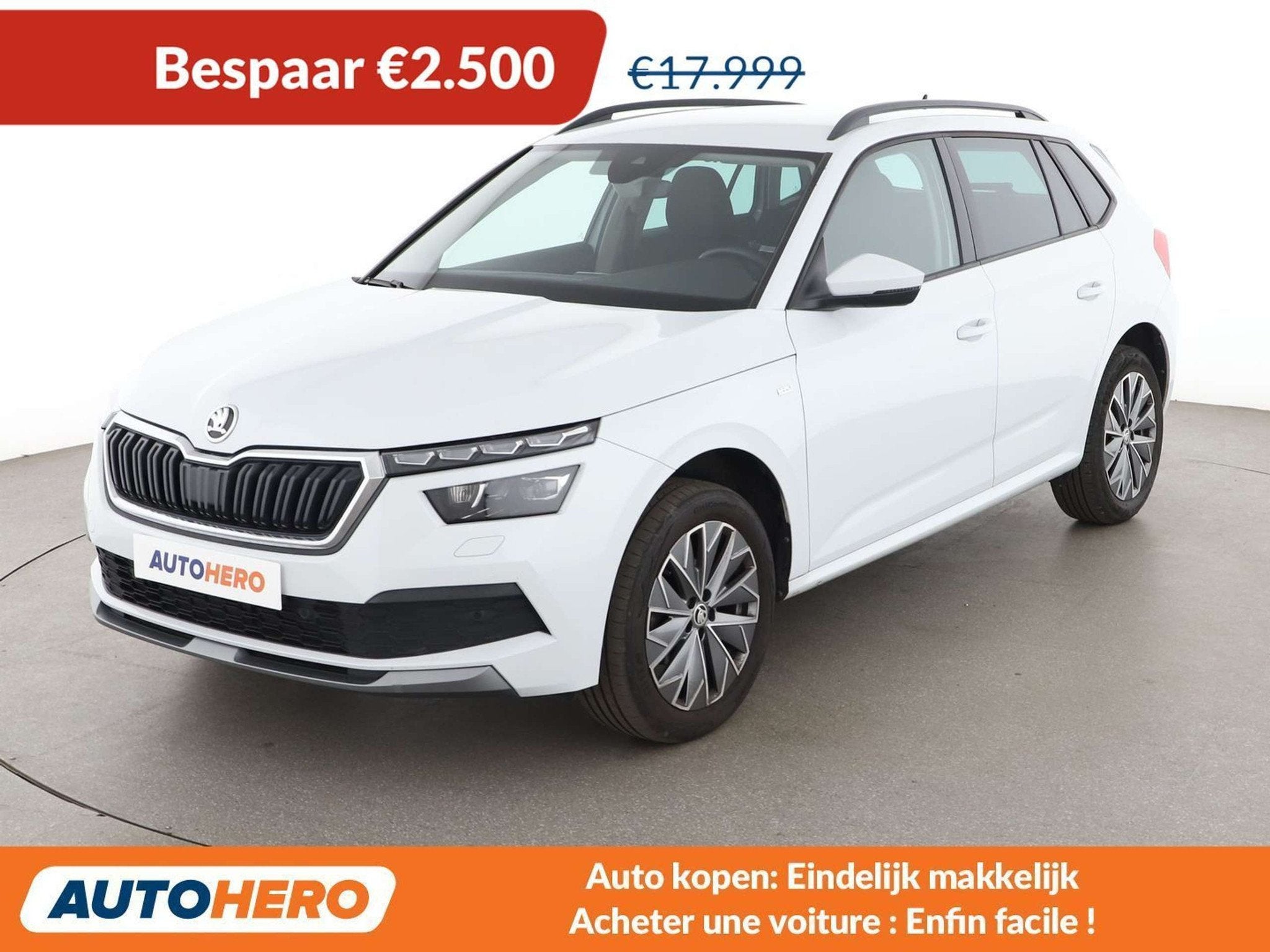 Skoda Kamiq 1.0 TSI Tour (année de construction 2022), Autos, 1228 kg, Achat, Euro 6, Android Auto