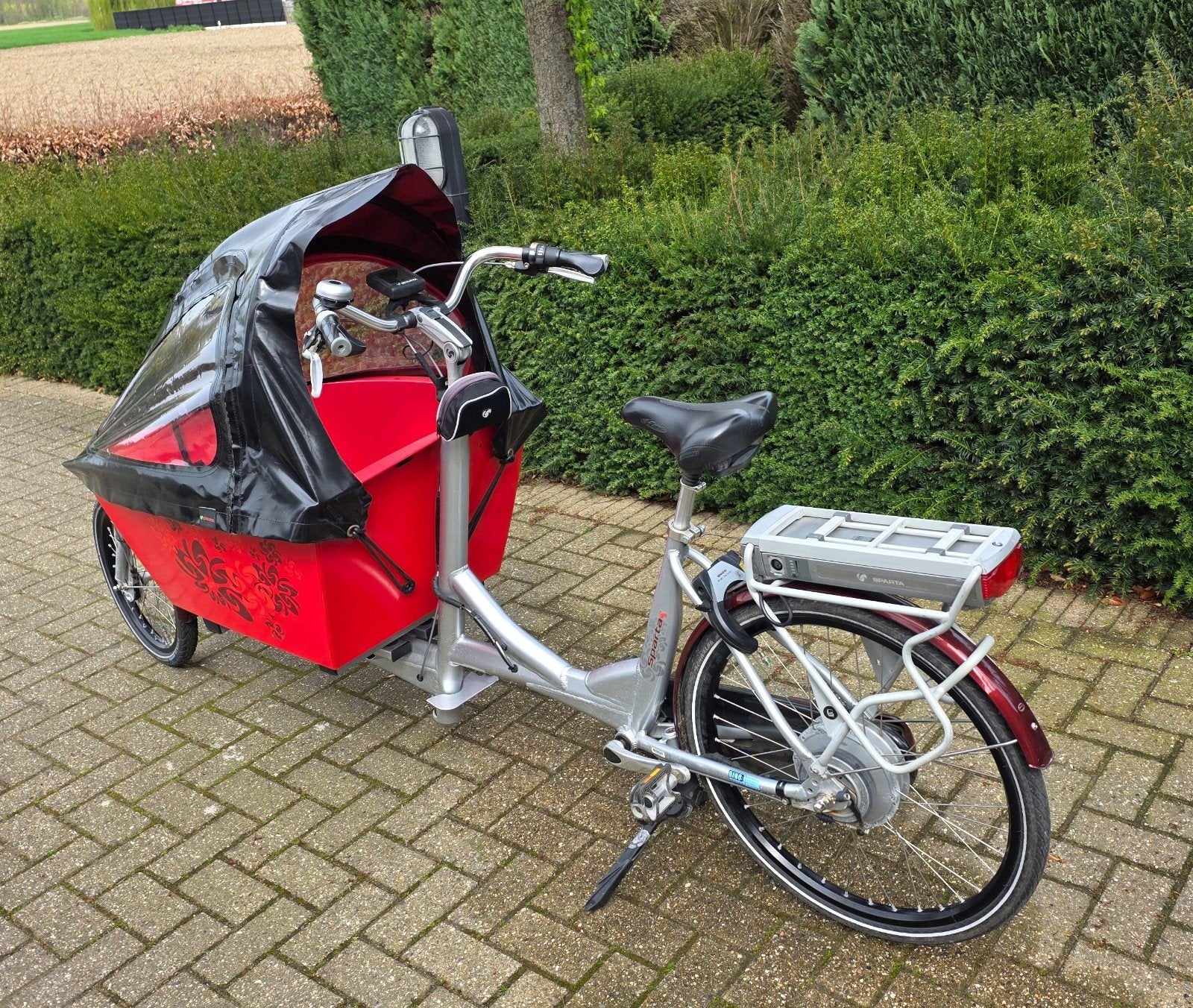 Elektrische bakfiets Sparta, Fietsen en Brommers, Ophalen