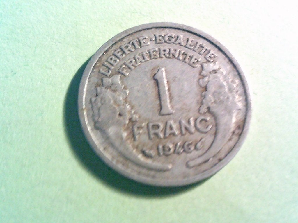 1 francs liberty egalite fraternite 1946, Timbres & Monnaies, Monnaies | Europe | Monnaies euro, Enlèvement ou Envoi, France, 1 centime