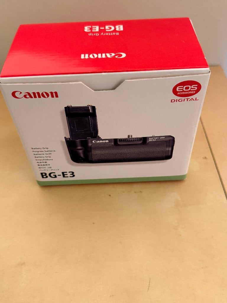 Canon BG-E3 battery Grip, Ophalen of Verzenden, Zo goed als nieuw, Canon, Canon