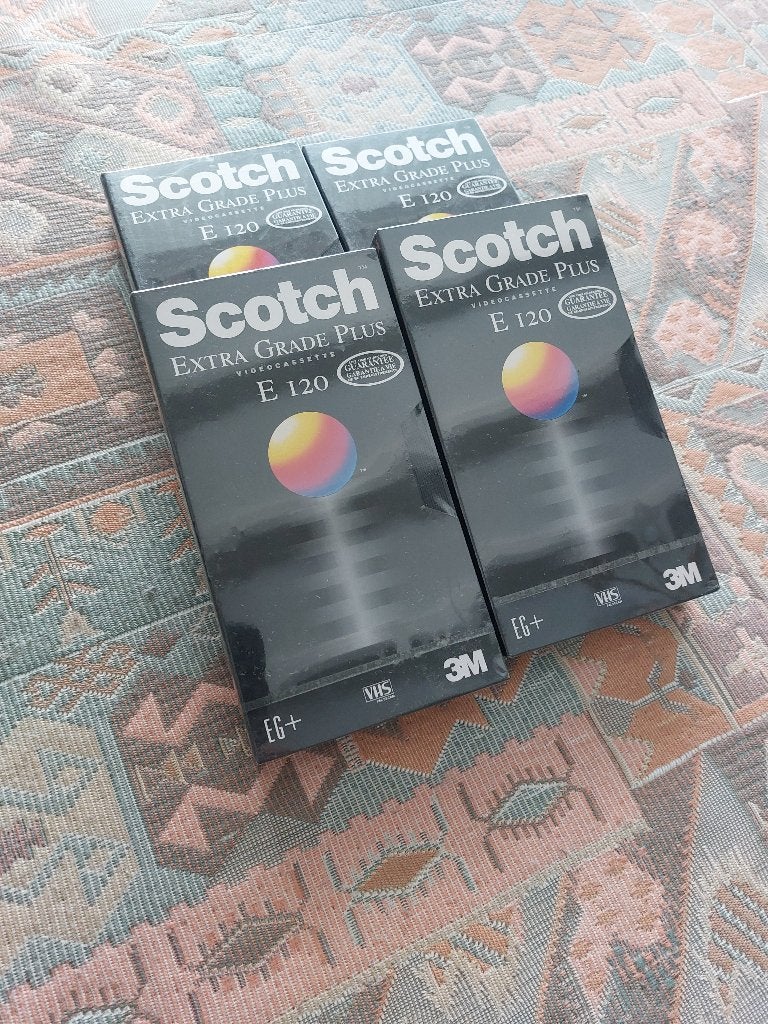 Video cassette, Enlèvement, Neuf, dans son emballage