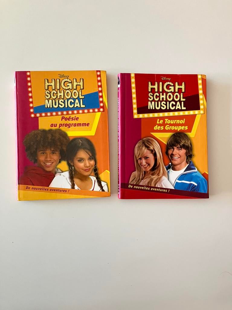 2 livres bibliothèque rose High School Musical, Enlèvement ou Envoi, Comme neuf