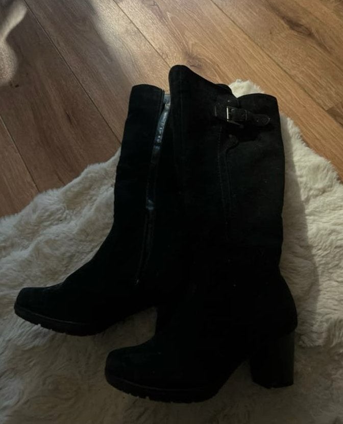boots damens, Vêtements | Femmes, Chaussures, Enlèvement ou Envoi, Comme neuf, Bottes hautes, Noir