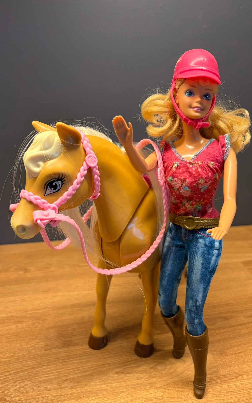 Barbie + cheval, Enfants & Bébés, Jouets | Poupées, Enlèvement, Utilisé, Barbie