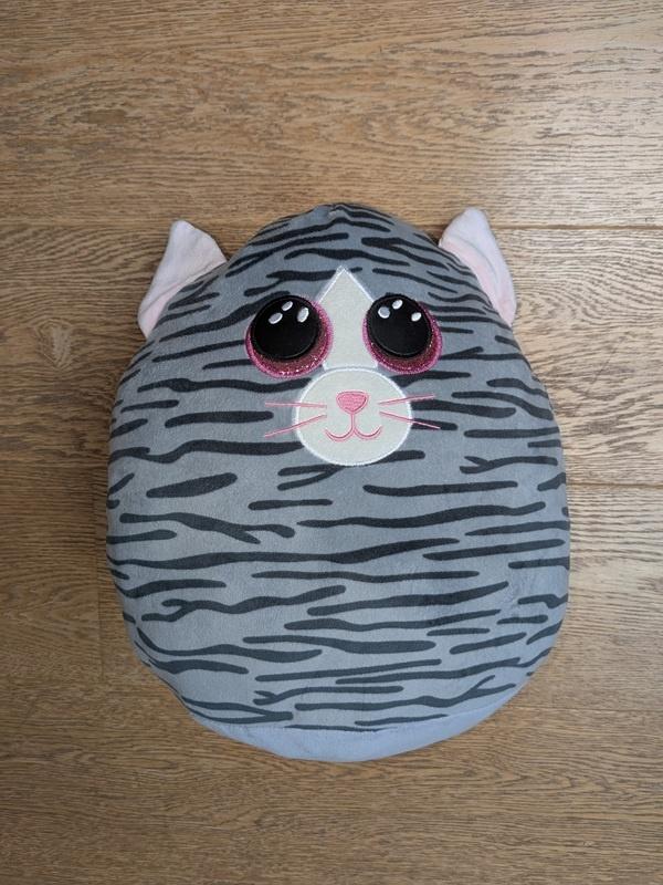 Chat TY - peluche /coussin chambre fille, Enlèvement, Utilisé, Chat, Ty