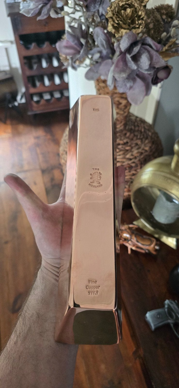 prachtige karakteristieke zuiver 10kg baren, Verzenden, Koper