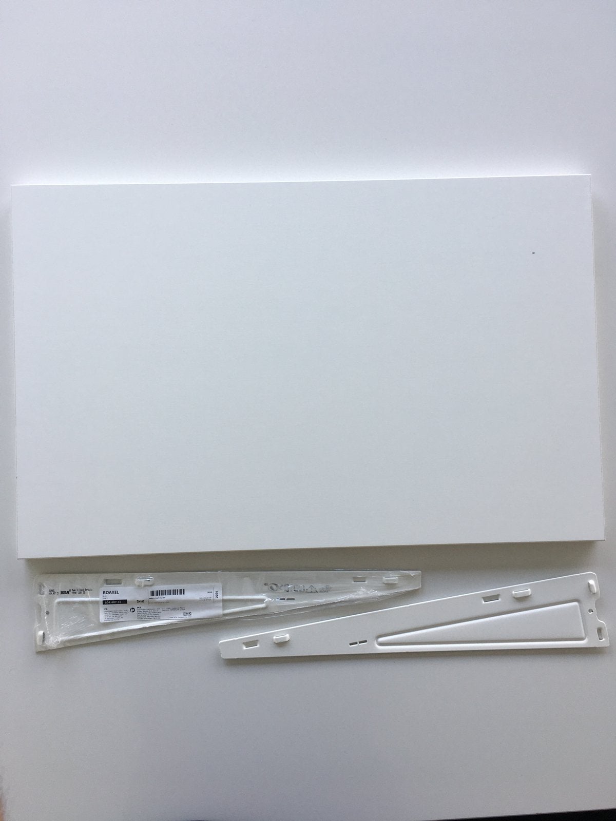 Wandplank Ikea Boaxel met 2 dragers 40-60cm, Enlèvement, Neuf