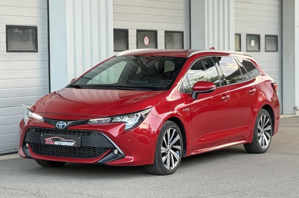 Toyota Corolla Hybrid 1.8/Led/Airco/Camera/Pdc/, Autos, Rouge, Achat, Euro 6, Entreprise