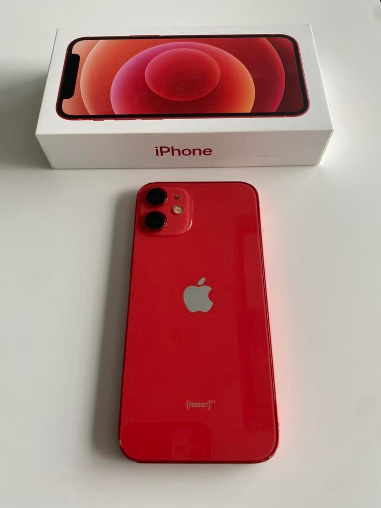 iPhone 12 mini 128GB - PRODUCT(RED), Télécoms, Téléphonie mobile | Apple iPhone, Enlèvement, Utilisé, 128 GB, IPhone 12 Mini
