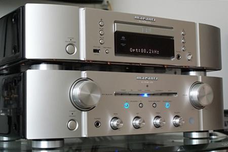 Marantz KI Pearl lite set (Amp & SACD) + Speakers, Gebruikt, 60 tot 120 watt, Stereo, Ophalen